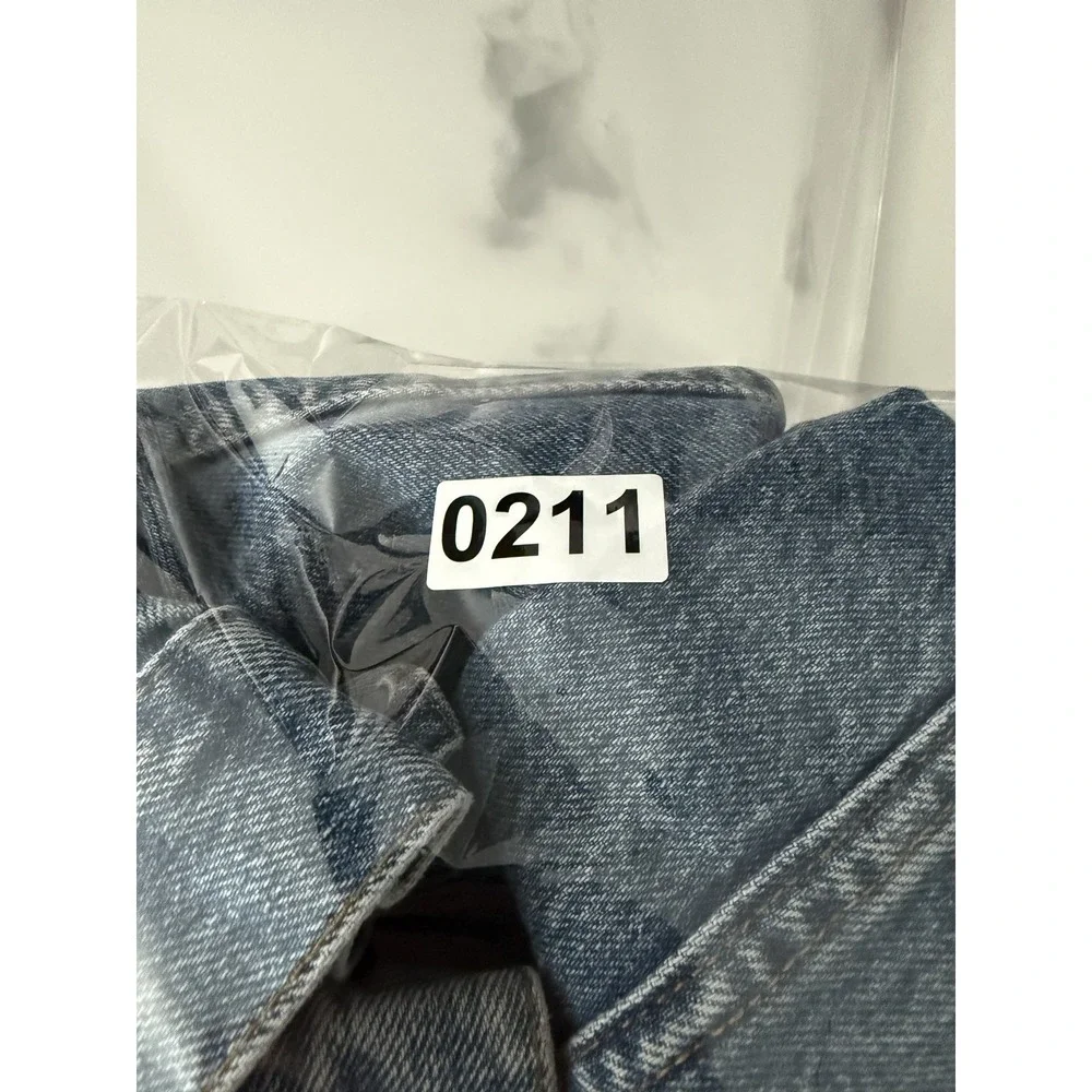 Vintage Levi's Jacket Mens 42R Medium Wash Blue Denim 70506-0216 Trucker USA 80s